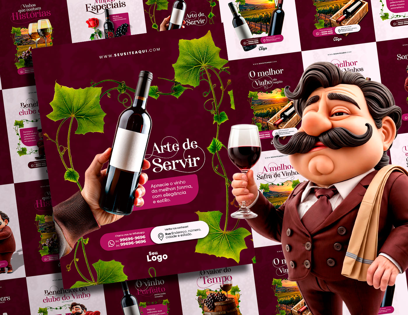 Pack -Casa de Vinhos