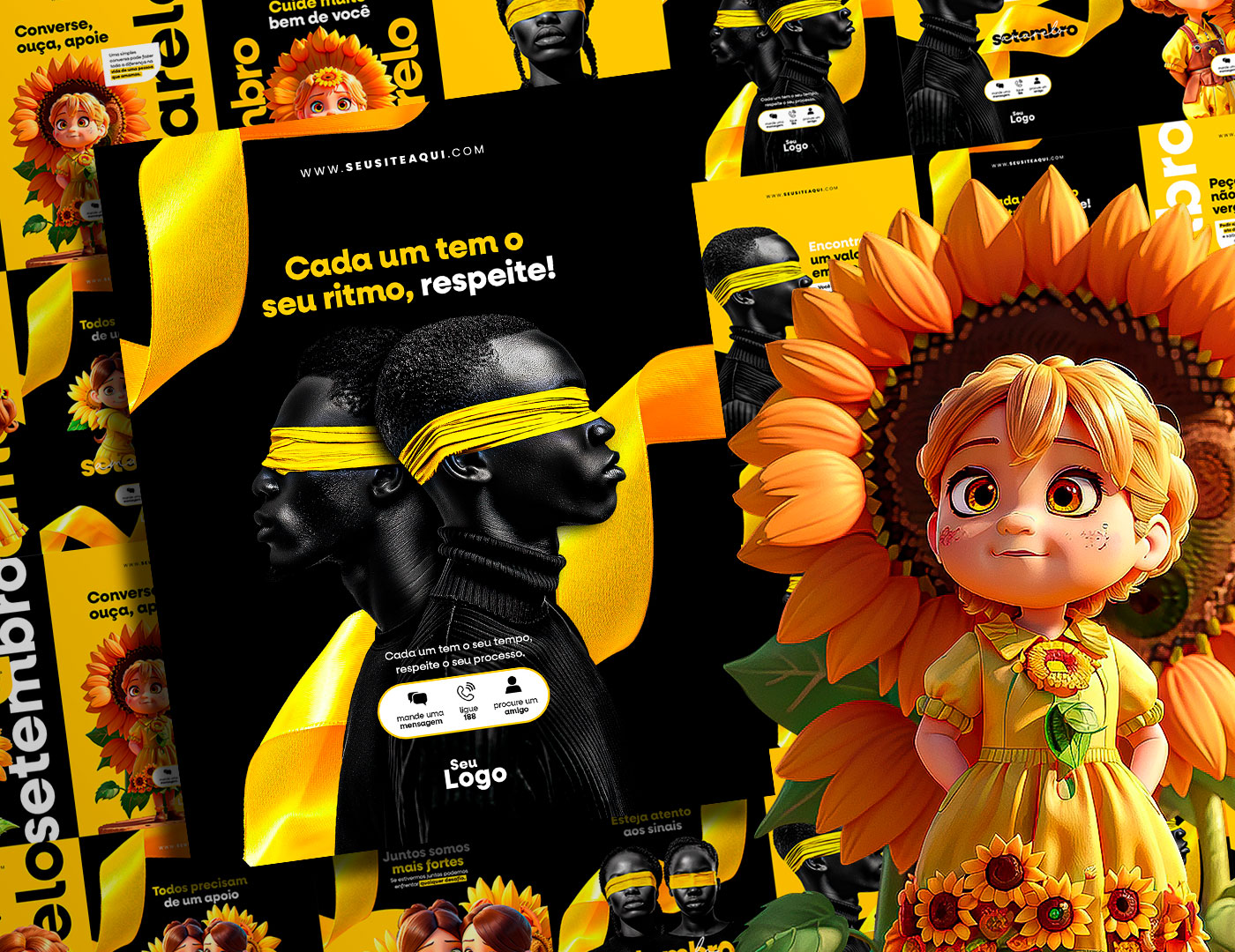 Pack -Setembro Amarelo