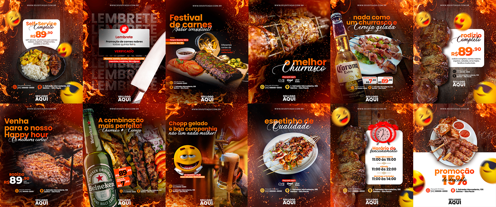 Pack - Churrascaria I