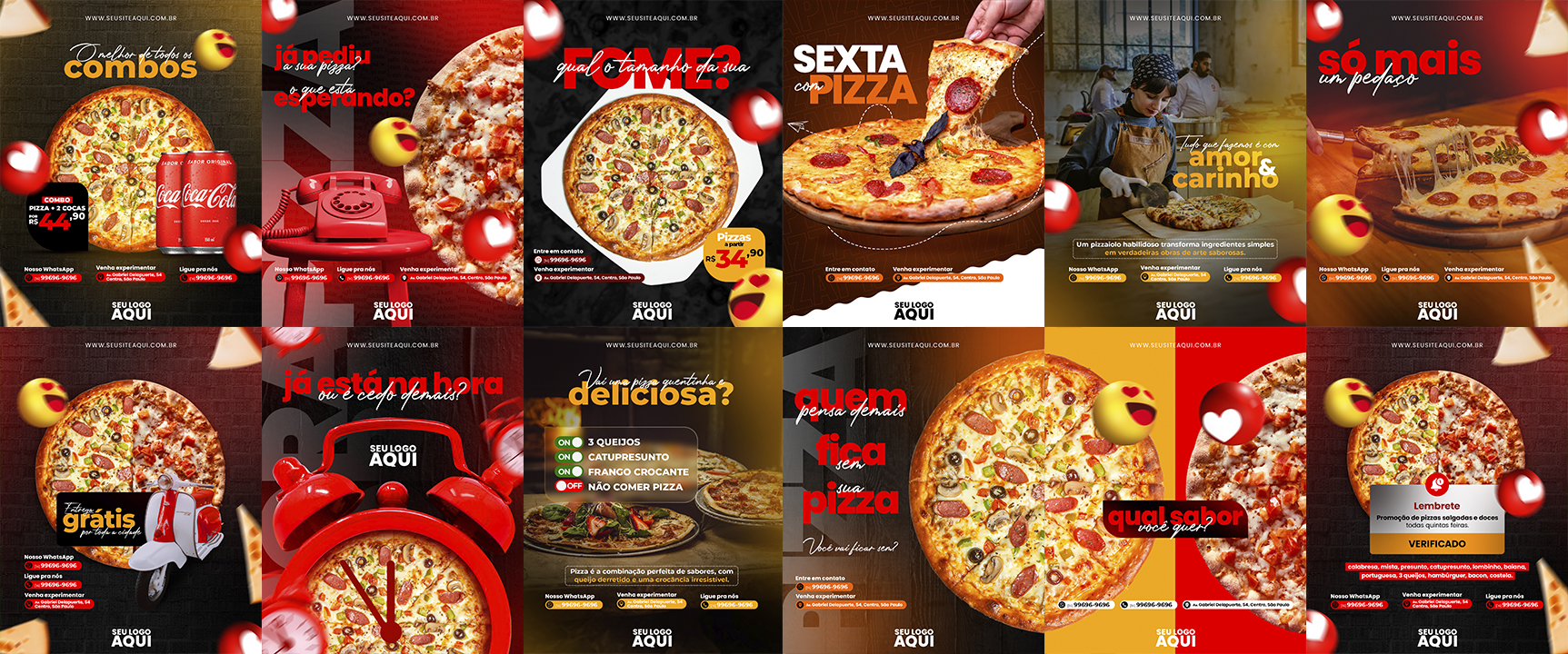 Pack - Pizzarias I